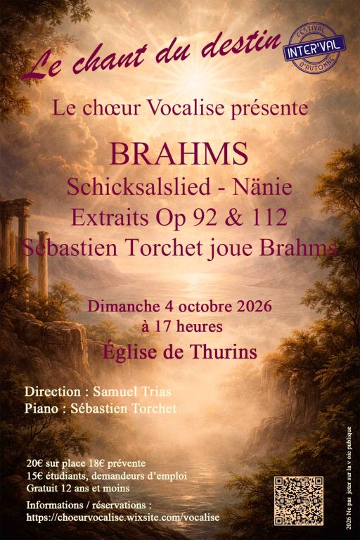 Le chant du destin - Brahms - Festival Inter'V ...