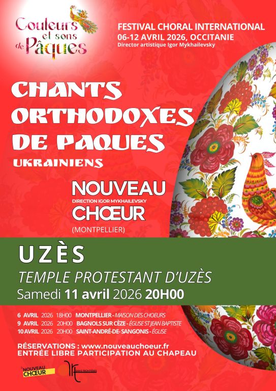 Festival &laquo; Couleurs et Sons de P&acirc;ques &raquo; &agrave; Uz&egrave;s