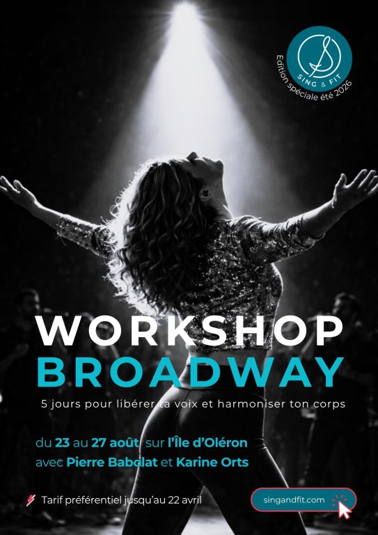 Workshop Sing&Fit Broadway : Stage Com&eacute;die Mus ...
