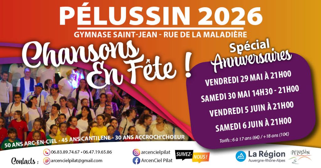 Arc en Ciel - Chansons en f&ecirc;te 2026