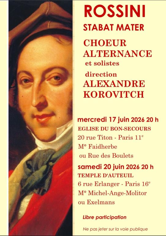 STABAT MATER de ROSSINI