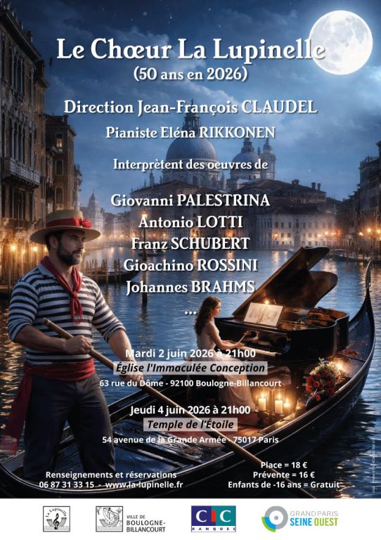 PALESTRINA, LOTTI, SCHUBERT, ROSSINI, BRAHMS e ...