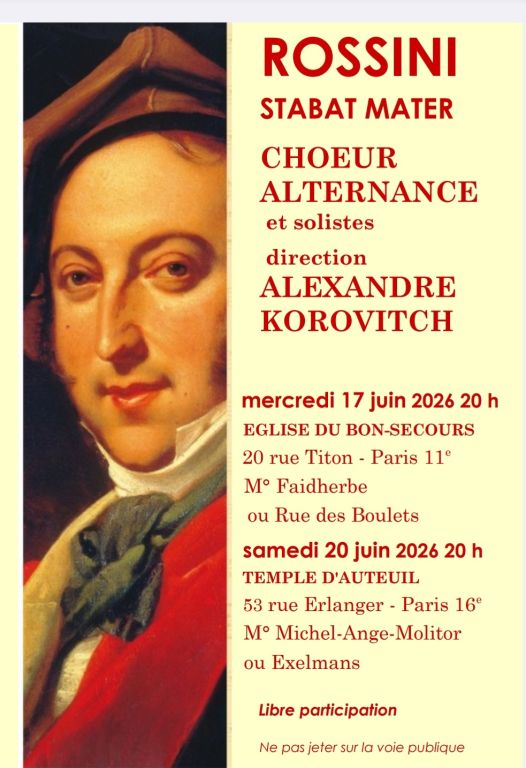 STABAT MATER de ROSSINI