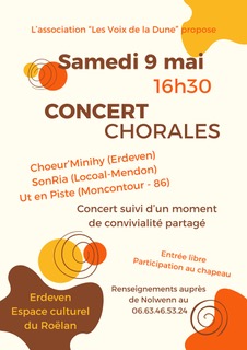 Concert Rencontre Chorales