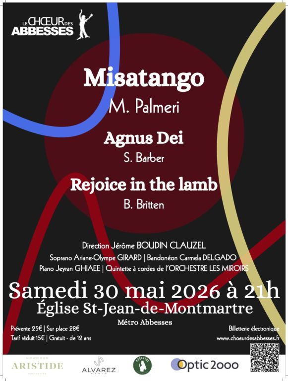 Misatango + Britten + Barber