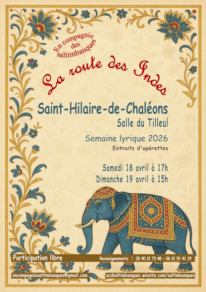 La route des Indes - Op&eacute;rettes