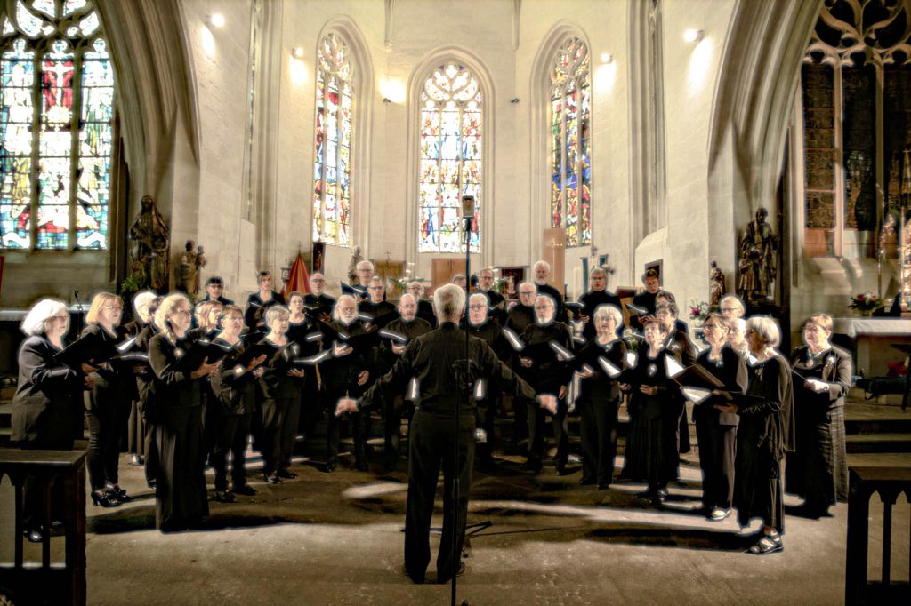 concert de polyphonies orthodoxes par le choeu ...