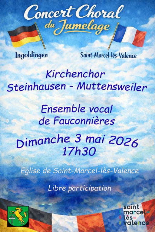 CONCERT EN ECHANGE DE CHORALE