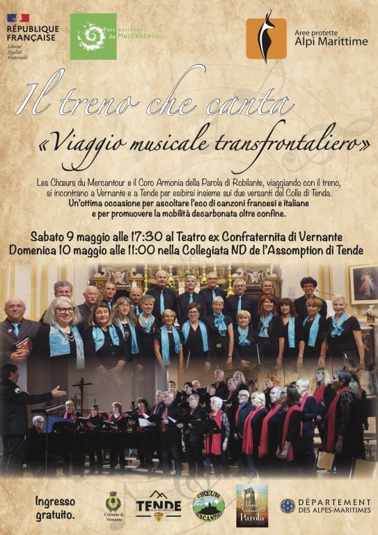 IL TRENO CANTANTE / Concerti a Vernante 🇮🇹 e T ...