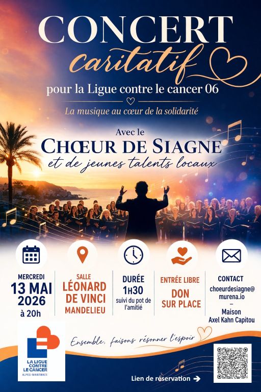 Concert Caritatif pour La Ligue contre le canc ...