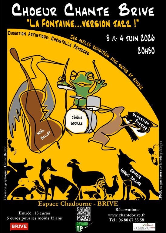 La Fontaine... version jazz !