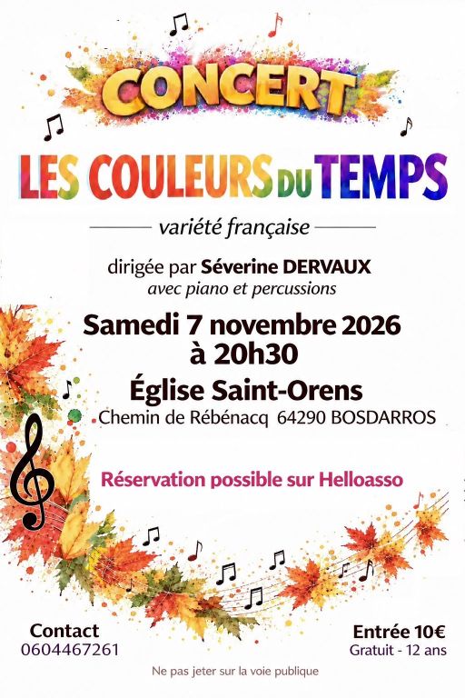 Les couleurs du temps