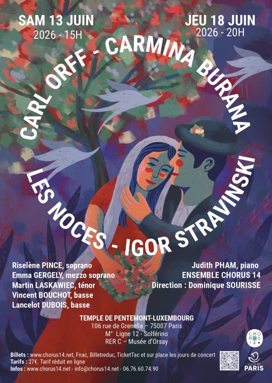 CARMINA BURANA - LES NOCES, ORFF-STRAVINSKI
