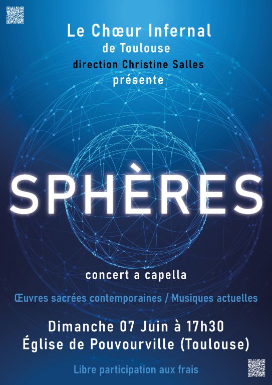 "Sph&egrave;res", concert a capella