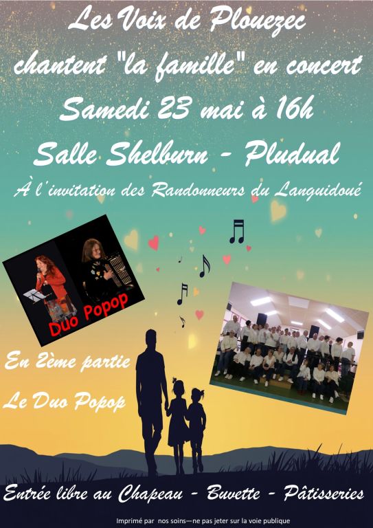 Les Voix de Plou&eacute;zec chantent la famille !