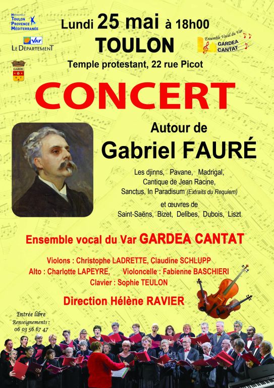 Concert Autour de FAURE