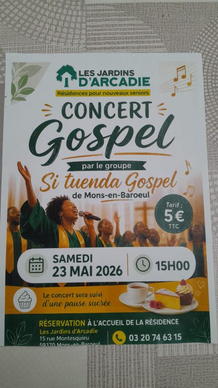 Un mini concert dans une R&eacute;sidence de Mons en  ...