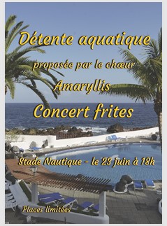 Concert Aquatique au Stade Nautique