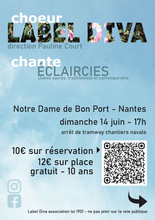 LABEL DIVA chante Eclaircie : chants sacr&eacute;s, t ...