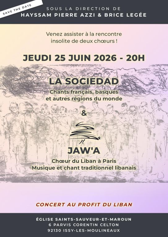 LA SOCIEDAD & JAW'A 25 JUIN 2026