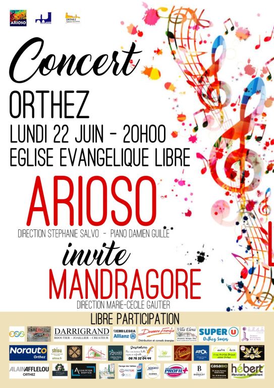 Chorale Arioso et Mandragore