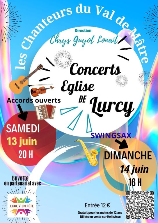 Concert des Chanteurs du Val de M&acirc;tre