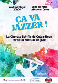 "&ccedil;a va jazzer" avec la chorale et un groupe de ...