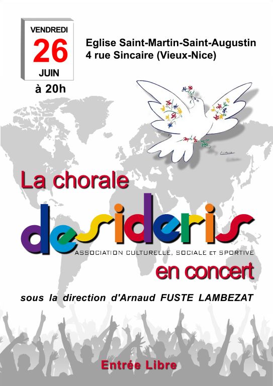 La chorale Desideris en concert