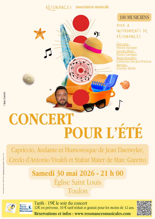 Concert pour l'&eacute;t&eacute;