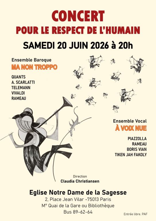 Pour le respect de l'Humain - Ensembles &Agrave; Voix ...