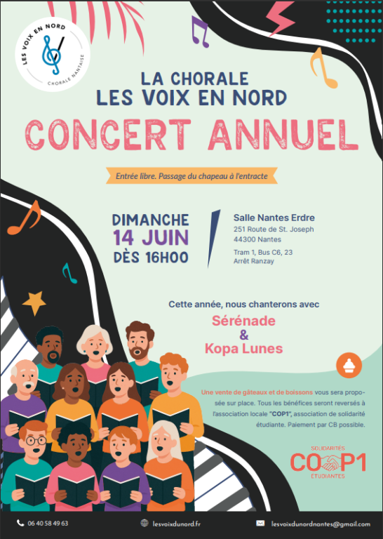 Les Voix en Nord - Concert de fin d'ann&eacute;e