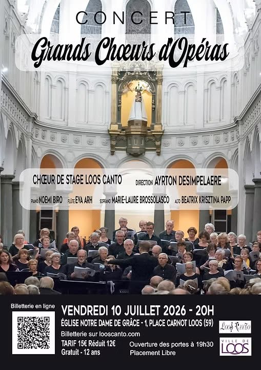 Concert de clôture de stage Les grands airs d' ...