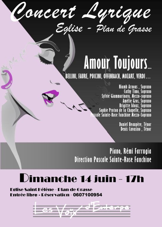 CONCERT LYRIQUE - AMOUR TOUJOURS/ CONCERT 14 J ...