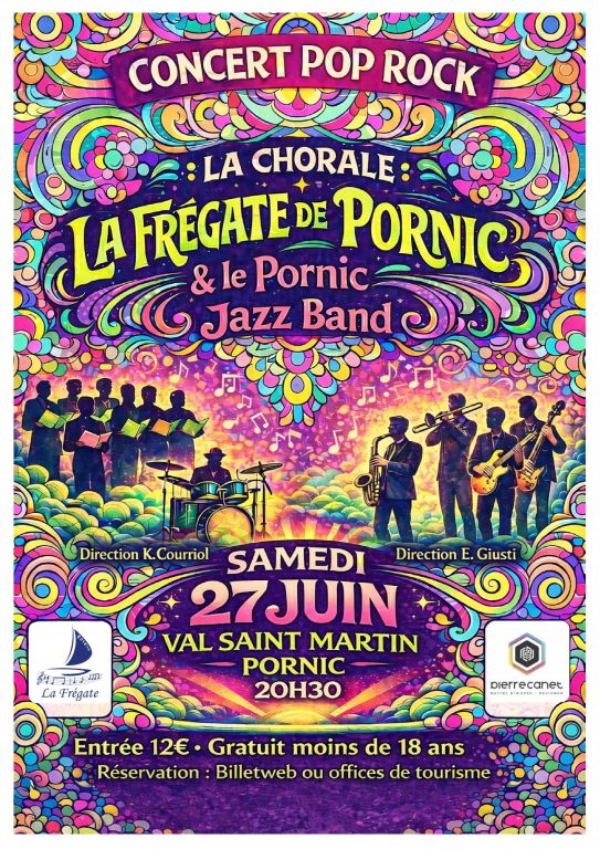 Concert POP ROCK &agrave; PORNIC