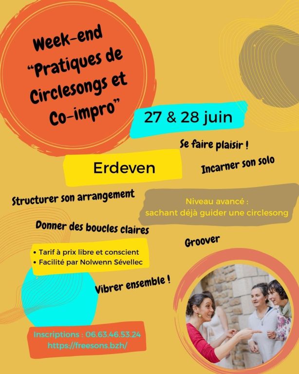 Week-end de Pratiques vocales improvis&eacute;es !