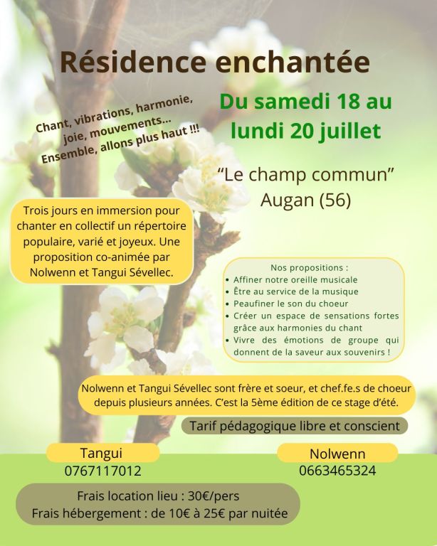 Résidence enchantée de l'été