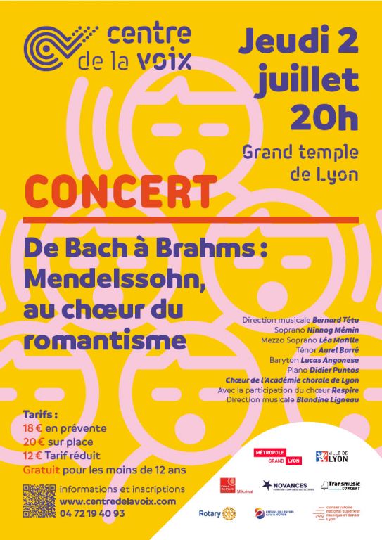 Concert de l'Acad&eacute;mie chorale de Lyon