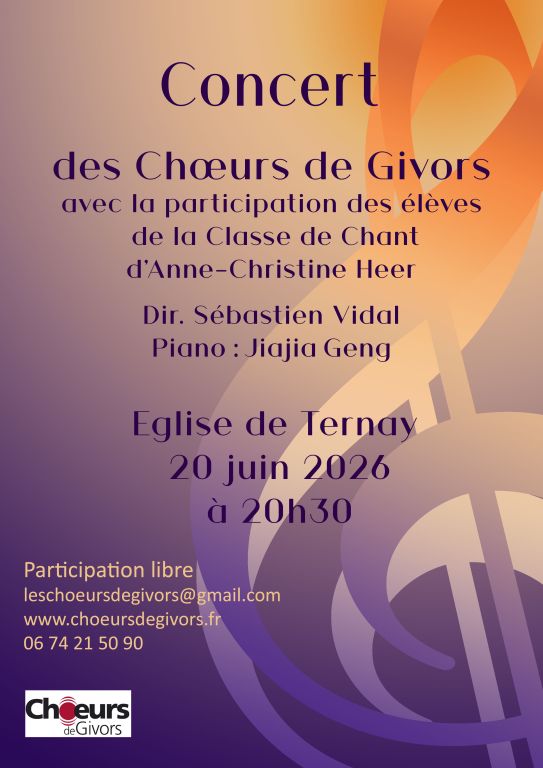 Concert des choeurs de Givors et participation ...