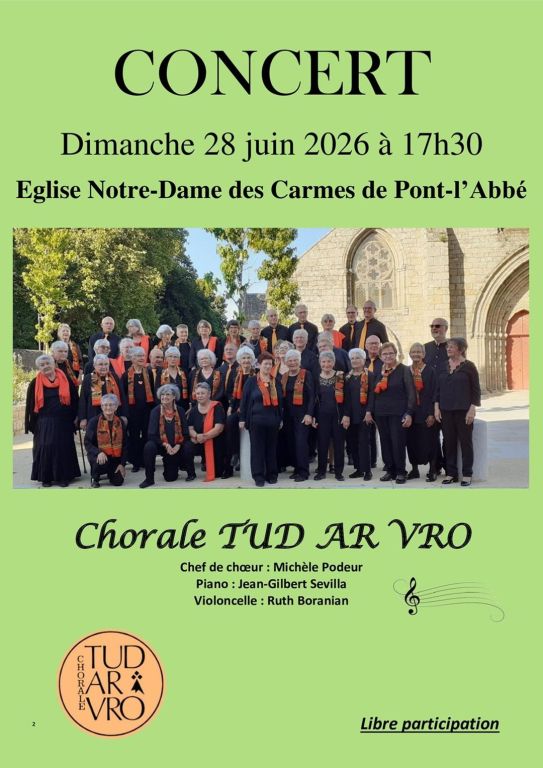 Chorale Tud Ar Vro : Concert &agrave; l'&Eacute;glise des Ca ...