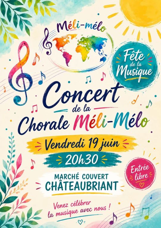 m&eacute;li-m&eacute;lo - f&ecirc;te de la musique 19 juin 2026 &agrave;  ...