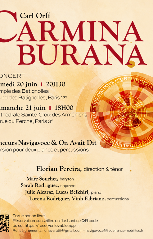 Carmina Burana - Version pour deux pianos et p ...