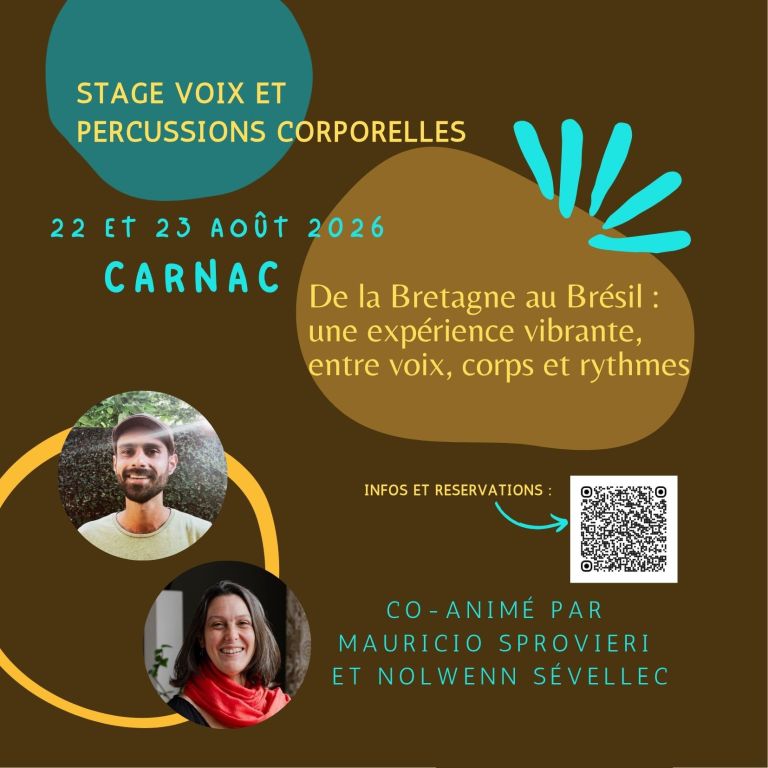 De la Bretagne au Br&eacute;sil : Stage de chant et r ...