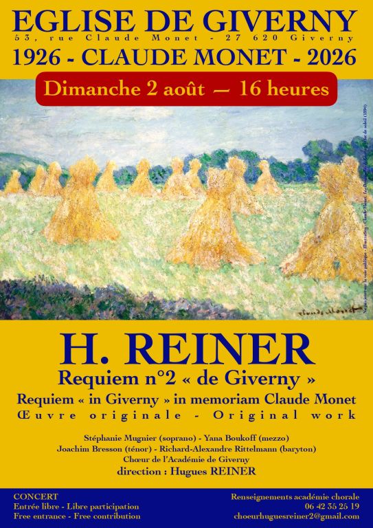 hommage &agrave; Claude Monnet