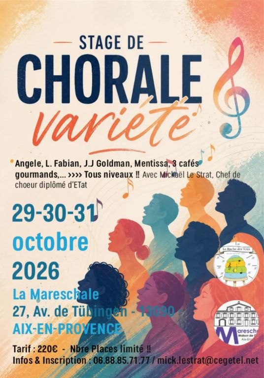 Stage de chant choral "Vari&eacute;t&eacute;s"