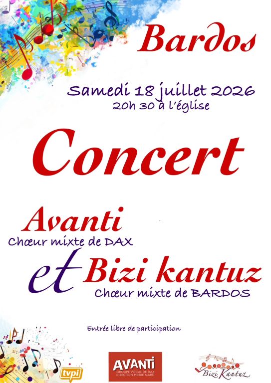 CONCERT DU GROUPE VOCAL AVANTI