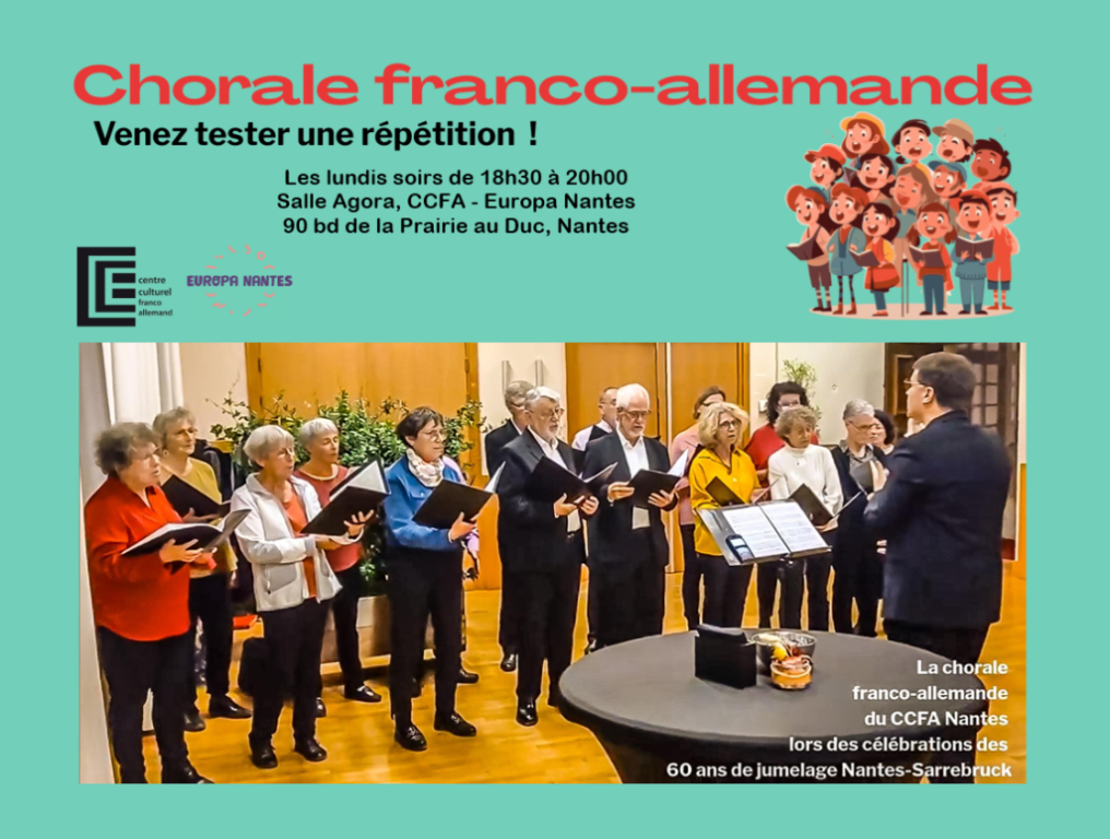 R&eacute;p&eacute;tition ouverte avec la chorale franco-alle ...