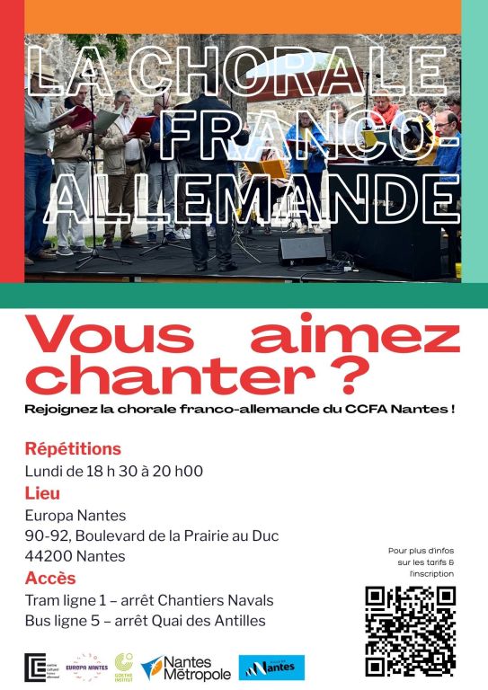 R&eacute;p&eacute;tition ouverte avec la chorale franco-alle ...