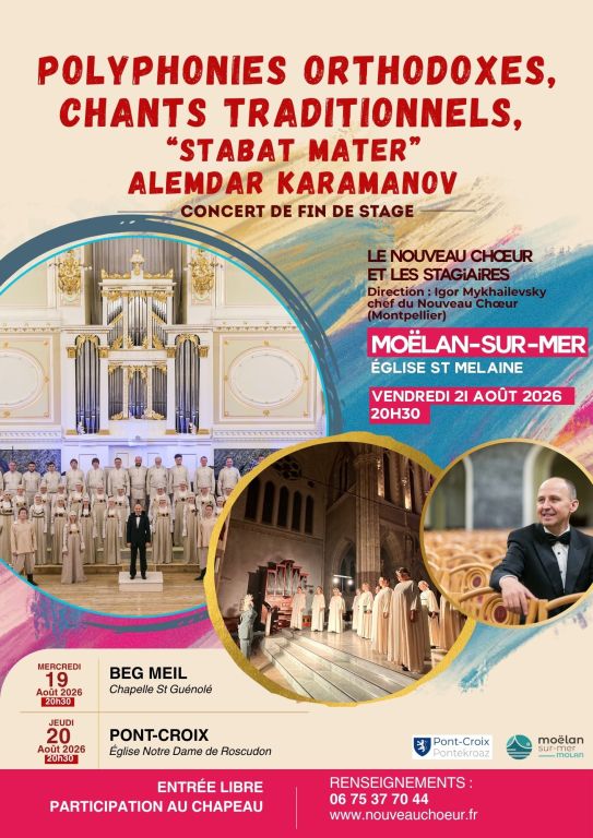 MO&Euml;LAN-SUR-MER 2026 - Polyphonies orthodoxes,  ...