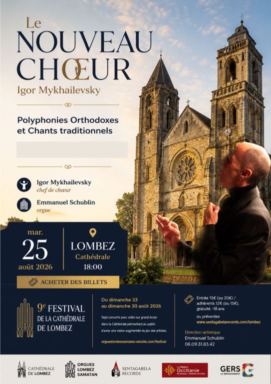 LOMBEZ Cathedral - CONCERT du NOUVEAU CHOEUR