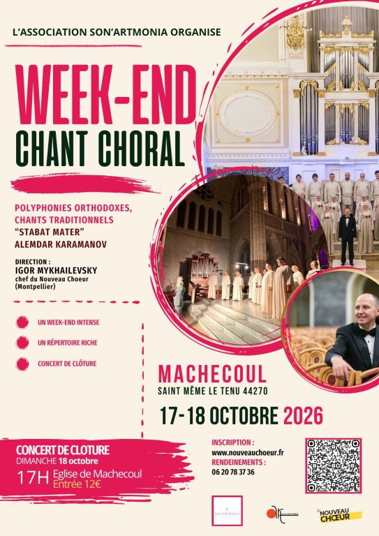 2026 MACHECOUL Week-End Chant Choral